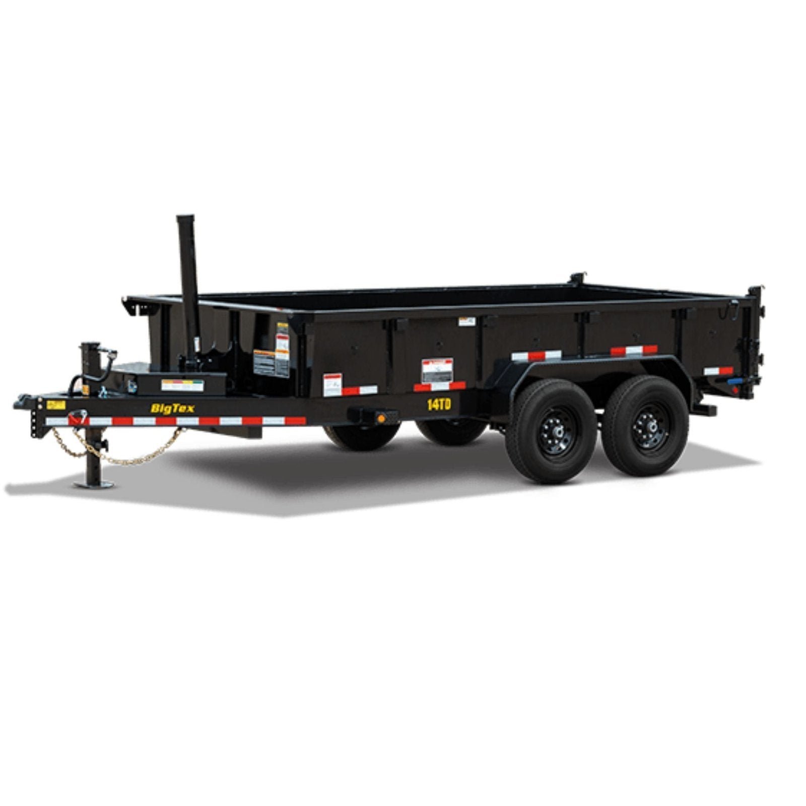 14TD_1.jpg Big Heavy Duty Telescopic Dump Trailer | 14TD - Image 1