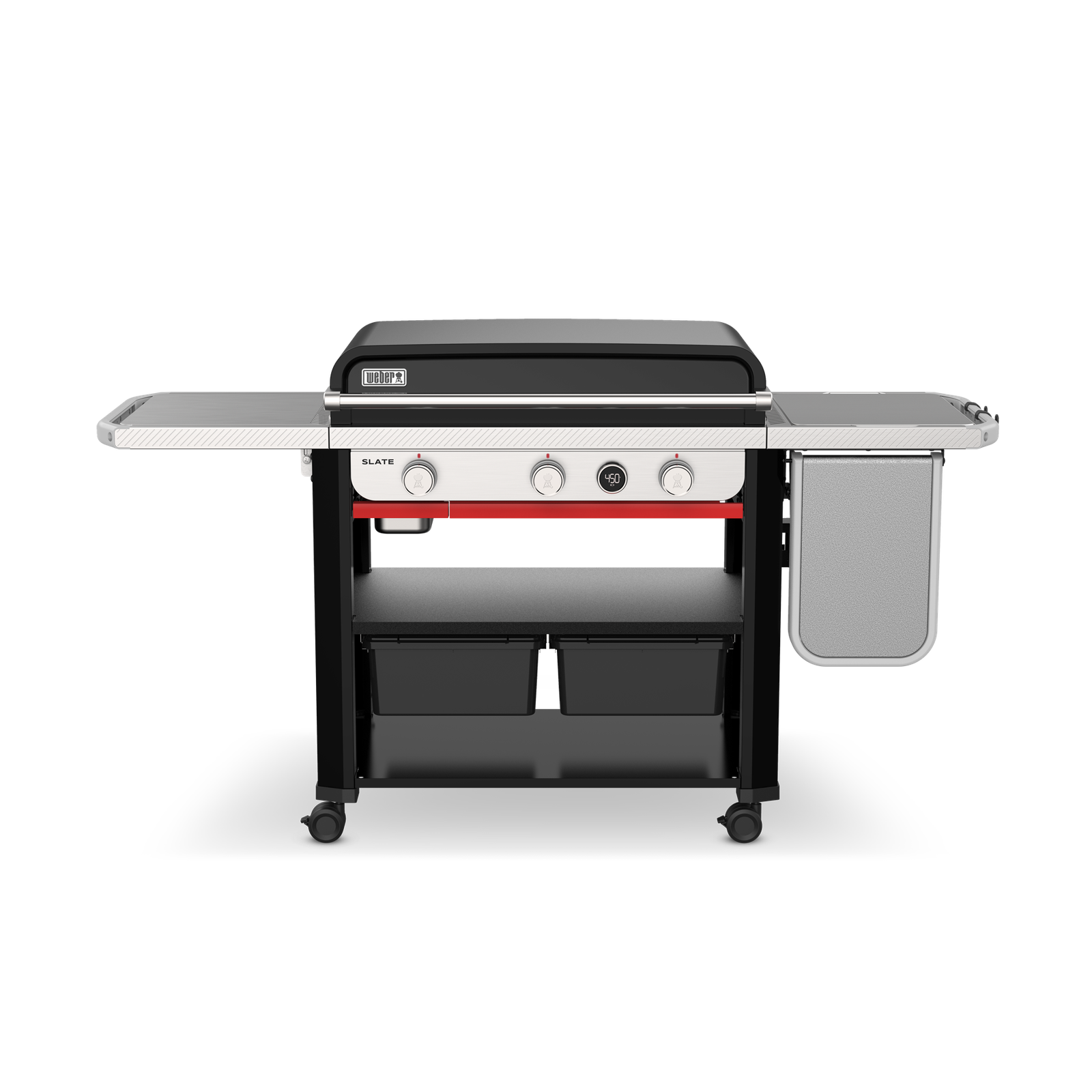 1500013_B_1800x1800_6e8dbba0-08a8-4f01-9f73-121c20407d48.png Slate® 30" Rust-Resistant Griddle with Extendable Side Table (Liquid Propane) - Image 1