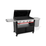 Slate® 36" Rust-Resistant Griddle with Flip-Up Side Table (Liquid Propane) - Image 10
