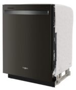 Whirlpool – 24” Stainless Steel Dishwasher with AI Intelligent Wash – 47 dBA .- Print Resistant Black Stainless – Print Resist Blk Stnlss - Image 3