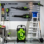Greenworks 80V 21” Lawn Mower, 13” String Trimmer, and 730 Leaf Blower - Image 4