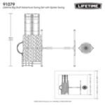 Lifetime Big Stuff ® Two-Slide Swing Set - Image 13