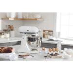 KitchenAid Artisan Series 5-Quart Tilt-Head Stand Mixer, White, KSM150PS - Image 5
