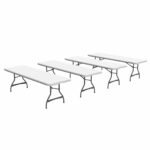 Lifetime 8-Foot Stacking Tables (4) and Chairs Combo (32) - Commercial - Image 22