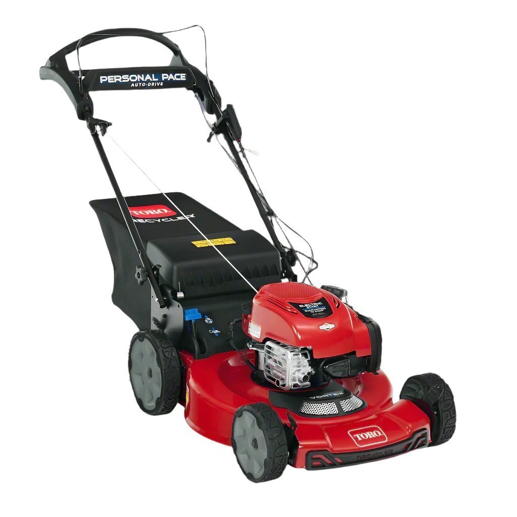 1cc89df1-0202-406a-8cea-a1cd04be8a9c.jpg Toro 22 in. Recycler SmartStow Electric Lawn Mower - Image 1