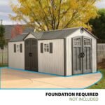 Lifetime 20 Ft. x 8 Ft. Outdoor Storage Shed - Image 5
