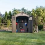 Lifetime 8 Ft. x 7.5 Ft. Outdoor Storage Shed - Image 56