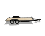 Carry-On Trailer 7-ft x 16-ft Treated Lumber Utility Trailer - Image 2