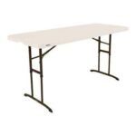 Lifetime 6-Foot Adjustable Height Nesting Table (Commercial)