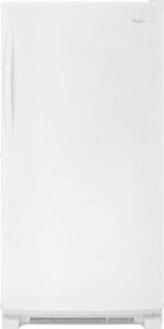 Whirlpool – 19.6 Cu. Ft. Frost-Free Upright Freezer with Temperature Alarm – White