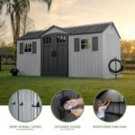 Lifetime Dual Entry 15’ x 8’ Shed - Image 4