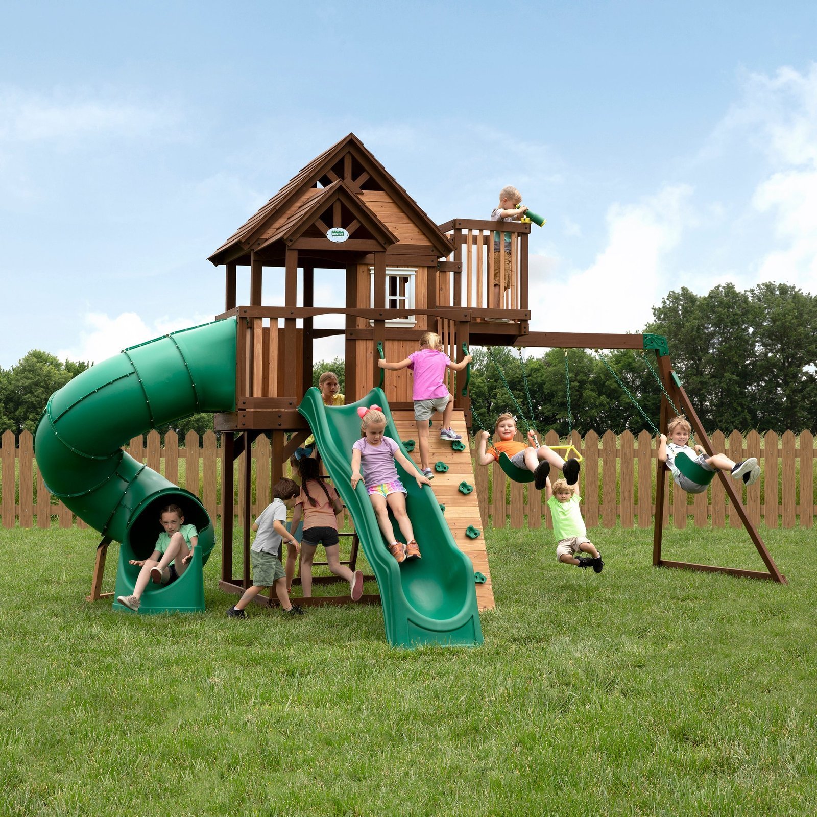 2200043_HERO-3.jpg Skyfort III Swing Set - Image 1