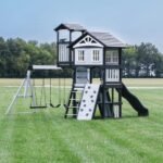 Whispering Point Outdoor Wooden Swing Set with Shipping & Assembly Included - Image 6