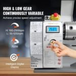 2500 RPM Metal Lathe Machine, Variable Speed Control, Durable Build, Precision Crafting Tool, DOBA-ML2500 - Image 4