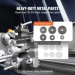 2500 RPM Metal Lathe Machine, Variable Speed Control, Durable Build, Precision Crafting Tool, DOBA-ML2500 - Image 10
