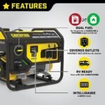New!Champion Power Equipment 4550-Watt Dual Fuel RV Ready Portable Generator with CO Shield, 200970 - Image 3