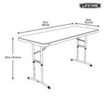 Lifetime 6-Foot Adjustable Height Folding Nesting Table - Image 21