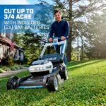 HART 40-Volt 21-inch Supercharge 3-in-1 Self-Propelled Mower Kit, (2) 6.0Ah Lithium-Ion Batteries - Image 5