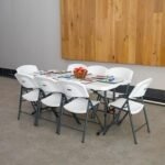Lifetime 6-Foot Adjustable Height Folding Nesting Table - Image 27