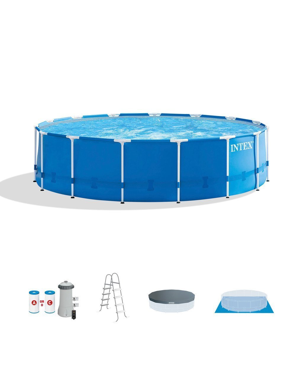 28241EH_A01_static-4000x5000-c9a23a7__73796.jpg Intex 15ft x 48in Metal Frame Pool Set - Image 1