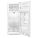 Whirlpool – 18 Cu. Ft. Wide Refrigerator Compatible With The EZ Connect Icemaker Kit – White - Image 2