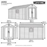 8 Ft. x 15 Ft. Outdoor Storage Shed - Image 58