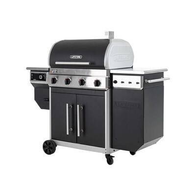 2f569c7e-6b8e-44eb-aed5-751977ce8a4a.jpg Lifetime Smoker Grill Combo - Image 1