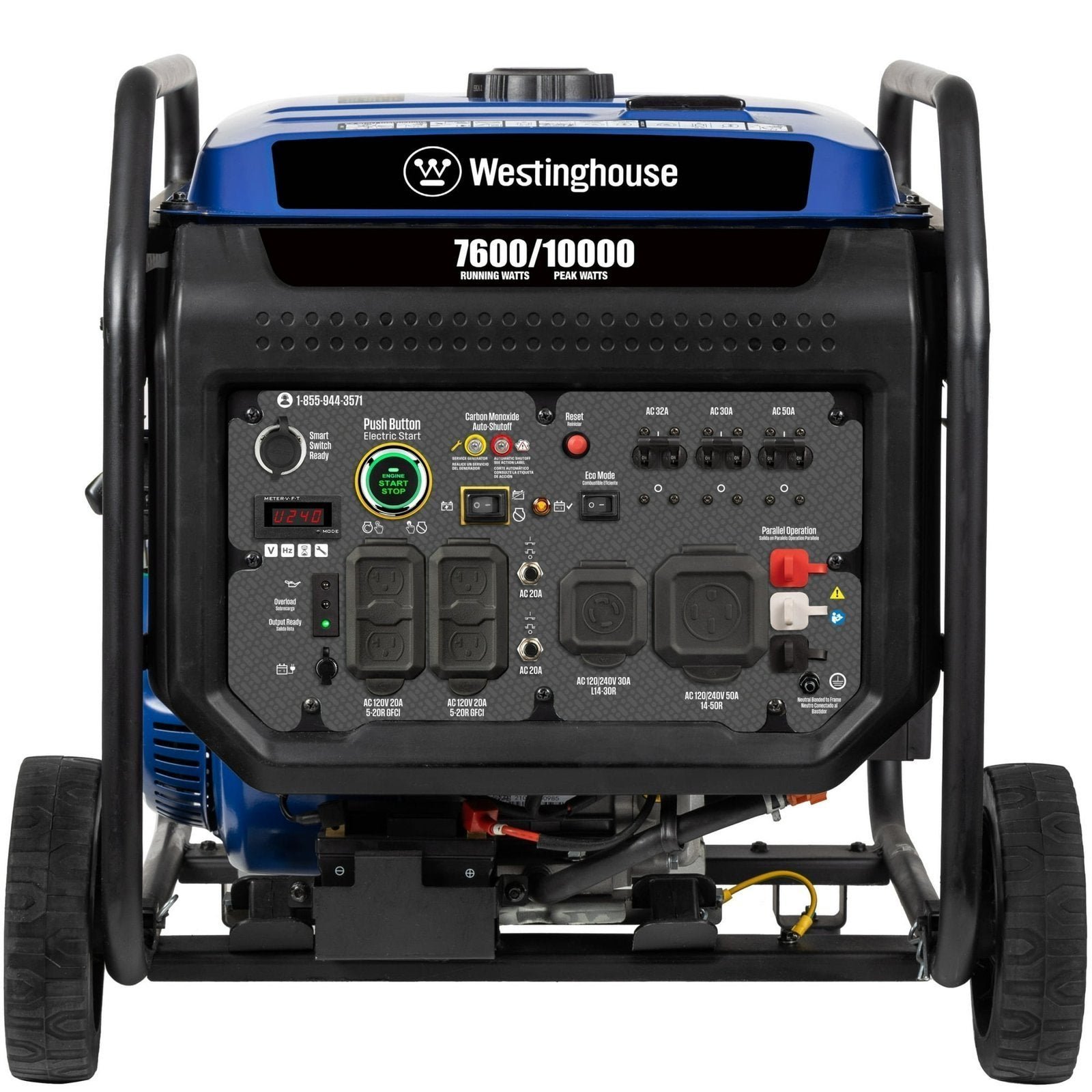 343fc4f3-64d7-4966-9d76-d2a06b916323.jpg Westinghouse EcoGen10000 10,000-Watt Portable Inverter Generator - Image 1