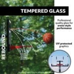 Lifetime Adjustable Bolt Down Basketball Hoop (60-Inch Tempered Glass) - Image 3