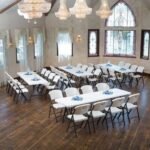 Lifetime 8-Foot Stacking Tables (4) and Chairs Combo (32) - Commercial - Image 2