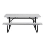 Lifetime 6-Foot Classic Folding Picnic Table - Image 2