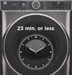 GE – 7.8 Cu. Ft. Stackable Smart Electric Dryer with Steam – White - Image 6