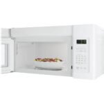 GE – 1.6 Cu. Ft. Over-the-Range Microwave with Electronic Touch Controls – White - Image 4