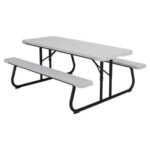 Lifetime 6-Foot Classic Folding Picnic Table - Image 3