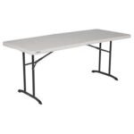 Lifetime 6-Foot Fold-In-Half Table (Commercial) - Image 9