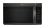 Whirlpool – 1.9 Cu. Ft. Over-the-Range Microwave with Sensor Cooking – Black Stainless Steel