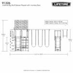 Lifetime Big Stuff Deluxe Playset with Monkey Bars - Image 22