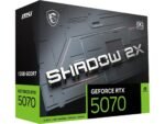 MSI GeForce RTX 5070 12G SHADOW 2X OC Graphics Card, 12GB GDDR7, DPx3, HDMIx1, DLSS 4 - Image 11