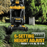 21.5 in. 20-V Li-Ion Cordless Battery Walk Behind Self Propelled Mower w/Hedge,Bare Trimmer,Blower,Cleaner,Pole/Hand Saw - Image 4