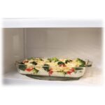 GE – 1.7 Cu. Ft. Over-the-Range Microwave with Sensor Cooking and Defrost – White - Image 6