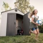 Lifetime 8 Ft. x 5 Ft. Outdoor Storage Shed - Image 37