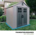 Lifetime 7-ft x 7-ft Architect Series Outdoor Storage Shed - Image 4