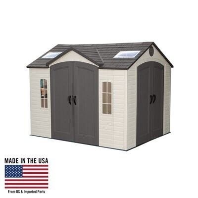 56e96454-4dc9-4258-a8d2-953b6f6c97a9.jpg Lifetime 10 Ft. x 8 Ft. Outdoor Storage Shed - Image 1
