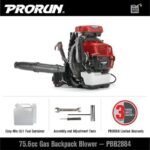 PRORUN PBB2884 Gas Backpack Leaf Blower - Image 3