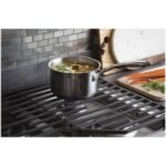 GE Profile – 30 in. Wide 5 Burner Built-In Gas Cooktop with Edge-to-Edge Grates – Stainless Steel - Image 6