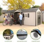 Lifetime 20 Ft. x 8 Ft. Outdoor Storage Shed - Image 3