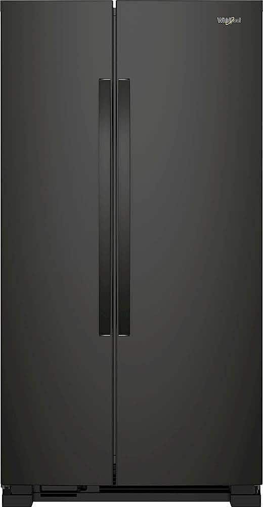 6098311_sd.jpg Whirlpool – 36 in. Wide 25.1 cu. ft. Side-by-Side Refrigerator – Black - Image 1