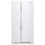Whirlpool – 36 in. Wide 25.1 cu. ft. Side-by-Side Refrigerator – White