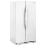Whirlpool – 36 in. Wide 25.1 cu. ft. Side-by-Side Refrigerator – White - Image 6
