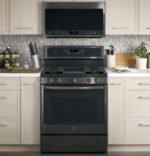 GE Profile – 2.1 Cu. Ft. Over-the-Range Microwave with Sensor Cooking and Chef Connect – Black Stainless Steel - Image 2